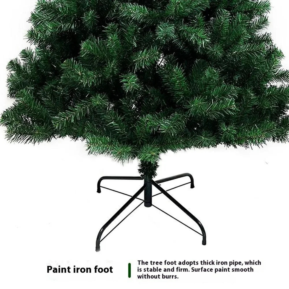 1.8m Christmas Tree 650 PVC Tips Pine Realistic Artificial Xmas Tree Thickened Branches Holiday Decoration Gift - 5