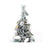 210cm Collapsible Spiral Christmas Tree with LED Lights Ornaments USB Powered Flocked Xmas Tree Party Decoration Gift - 2