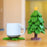 Christmas Tree Coaster Set Holiday Decoration 3D Printed Festive Table Protective Pad Assembly Miniature Tree - 5