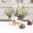 23cm Height Desktop Mini Christmas Tree Festive Potted Plant Decoration Holiday Gift Tabletop Centerpiece - Style 3 - 3
