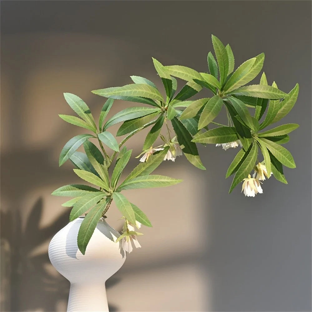 Artificial Water Stone Ficus Flower Indoor Floor Standing Plant Decor Realistic Greenery - 3