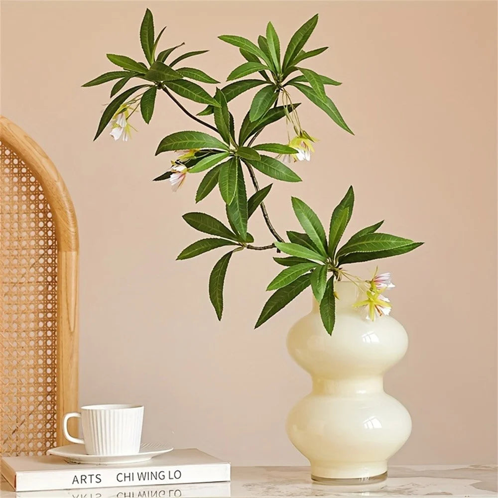 Artificial Water Stone Ficus Flower Indoor Floor Standing Plant Decor Realistic Greenery - 5