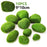 10PCS Artificial Moss Rocks 9 x 10cm Realistic Faux Stone Shooting Prop Decor Garden Glass Container Crafts - 1