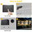 TS-G0806 2Pcs Outdoor Solar Wall Washer Light Adjustable Beam Waterproof LED Decorative Ambiance Lamp - 7