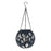 Solar Powered Garden Light Petal Tungsten Wire Lantern Hollow Design Outdoor Iron Hanging Lamp Waterproof - 1