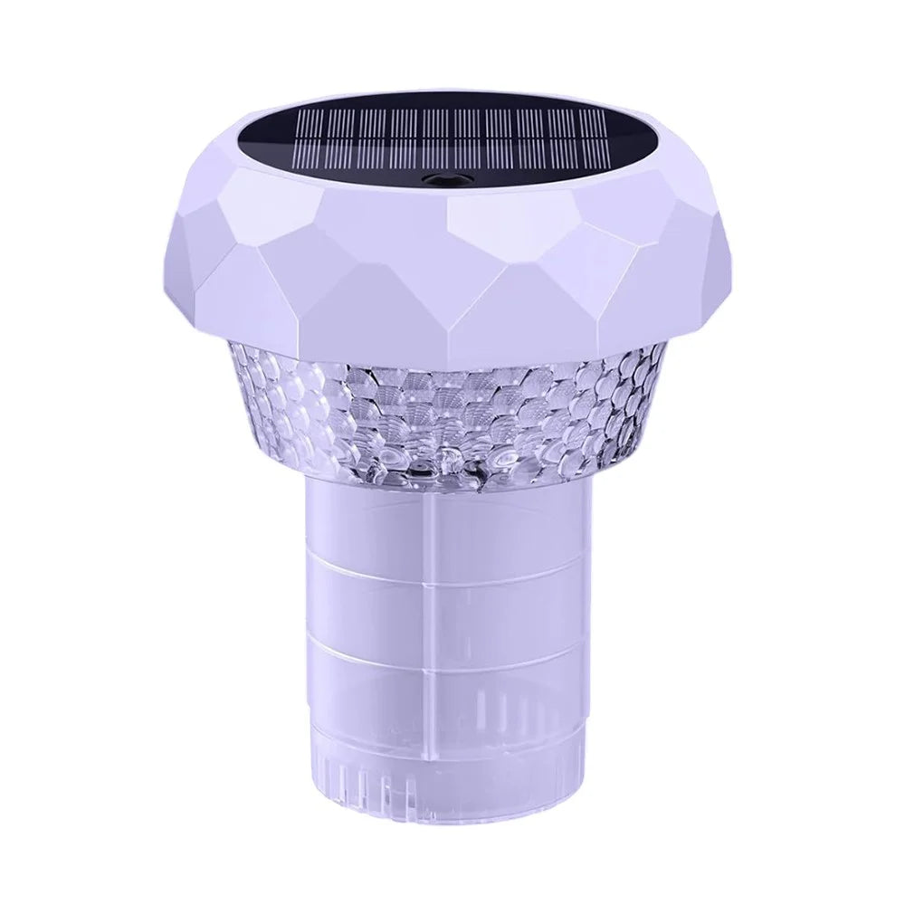 Solar Powered Disinfection Pool Light LED Floating Fountain Lamp Landscape Decoration with Remote Control - 2
