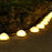 Pebble Shape Lawn Lamp Solar Powered Garden Light Outdoor Waterproof Pathway Light - Warm Light - 4