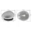 Pebble Shape Lawn Lamp Solar Powered Garden Light Outdoor Waterproof Pathway Light - Warm Light - 6