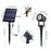 TS-S4205-6H 6 in 1 Outdoor Solar Ground Spotlight IP65 Waterproof High Power Garden Landscape Light - Warm Light - 7
