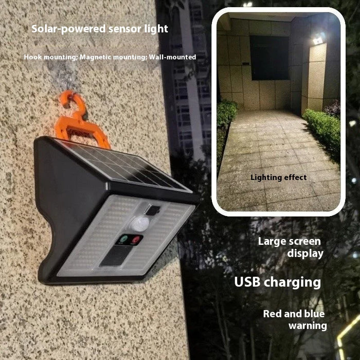 TX288 Solar Wall Light 288 LED Motion Sensor 5400mAh Battery Waterproof Garden Security Lamp for Home/Yard Lighting - 5