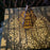 Moroccan Style Hollow Out Projection Light Solar Powered Iron Art Hanging Lantern for Garden Patio - Warm Light - 5