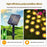 4m 10 LEDs Daisy Shape Solar Outdoor Garden Stake Lights Waterproof Ambiance Lamp for Patio Villa Yard - 7