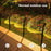 Solar Powered Lawn Light 120 Degree Adjustable Outdoor Garden Stake Spotlight Landscape Decorative Lamp - 4