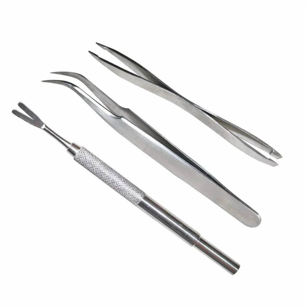 3Pcs / Set Pet Tick Lice Remover Clip Tool Gift for Dog Cat - 1