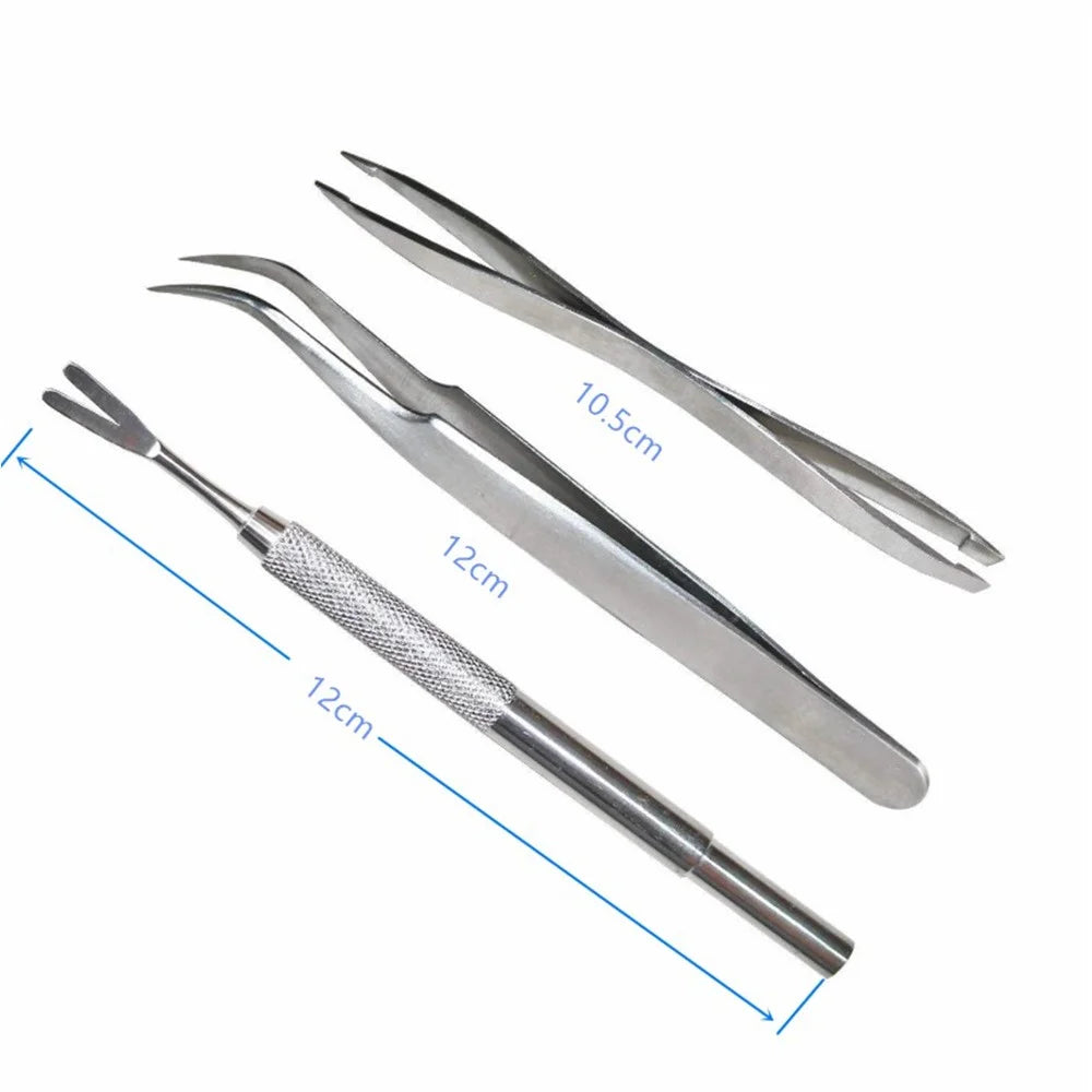3Pcs / Set Pet Tick Lice Remover Clip Tool Gift for Dog Cat - 5