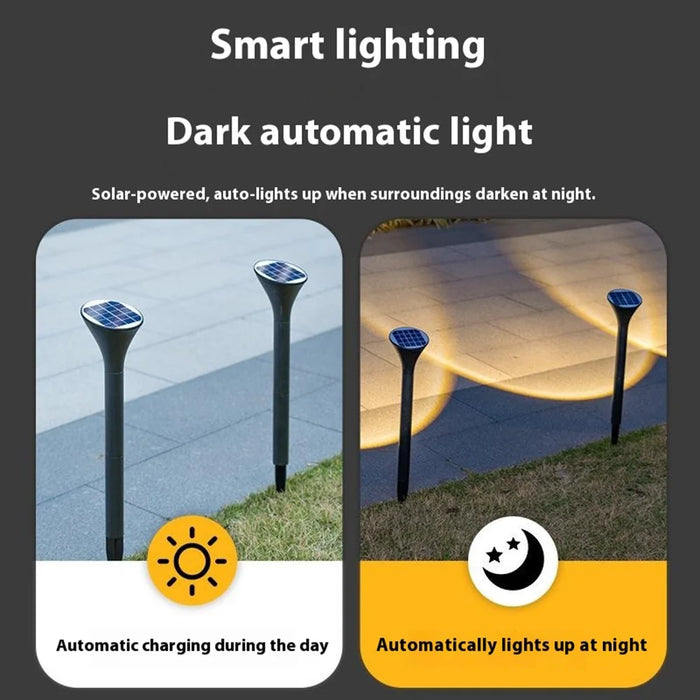 Waterproof Solar Powered Lawn Light Outdoor Garden Decorative Path Spotlight Landscape Stake Lamp - 3