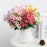 2Pcs Artificial Chrysanthemum Bouquet Fake Flowers Arrangement Wedding Party Decoration - White - 3