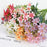 2Pcs Artificial Chrysanthemum Bouquet Fake Flowers Arrangement Wedding Party Decoration - White - 6