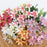 2Pcs Artificial Chrysanthemum Bouquet Fake Flowers Arrangement Wedding Party Decoration - White - 7