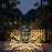 YY-502-505 Solar Powered Projection Light Garden Lawn Atmosphere Hollow Lantern Outdoor Animal Shadow Lamp - Bird - 5