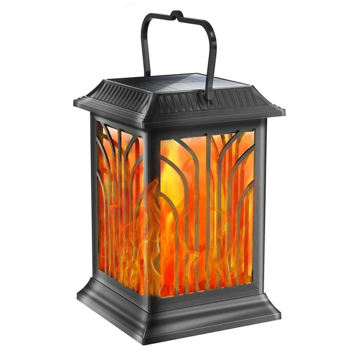 YY-91006C Solar Powered Light Flame Effect Lantern Garden Lawn Lights Decorative Landscape Lamp Outdoor Waterproof - 1