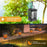 YY-91006C Solar Powered Light Flame Effect Lantern Garden Lawn Lights Decorative Landscape Lamp Outdoor Waterproof - 2