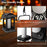 YY-91006D Solar Flame Light Garden Lawn Courtyard Landscape Hanging Lamp Outdoor Decorative Lighting IP65 Waterproof - 4