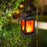 YY-91006D Solar Flame Light Garden Lawn Courtyard Landscape Hanging Lamp Outdoor Decorative Lighting IP65 Waterproof - 6