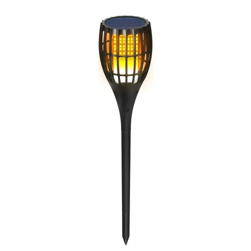 YY-9605-1B IP65 Waterproof Solar Powered 96-LED Torch Light for Outdoor Garden Lawn Lamp with Flickering Flame Effect - 1