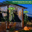 2Pcs Solar Hanging Garden Lights Flower & Grass Vine Fairy String Lights IP65 Waterproof for Porch Balcony Decor - 7