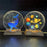 8cm Diameter 3D Crystal Ball Night Light Planet Pattern LED Mood Lamp USB Powered Decorative Table Lamp - 2 - 4