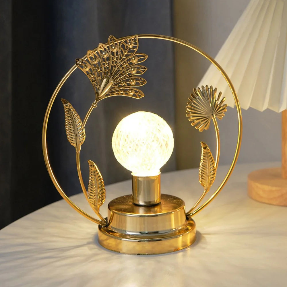 Nordic Style Night Light Decorative Table Ornament Healing Romantic Bedroom Gift Desk Lamp - Butterfly - 2