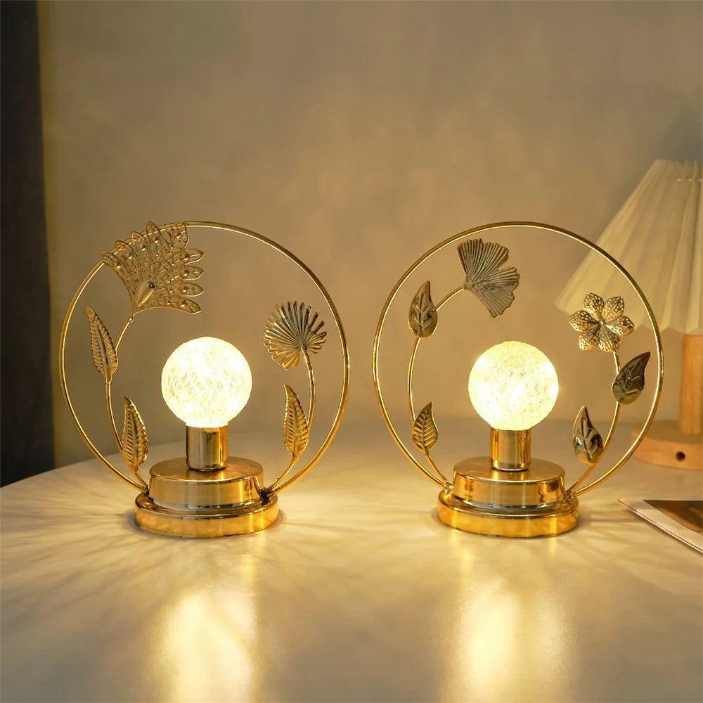 Nordic Style Night Light Decorative Table Ornament Healing Romantic Bedroom Gift Desk Lamp - Butterfly - 5