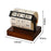 Large Rotating Perpetual Calendar Desktop Stand Countdown Timer Office Planner Table Decor - 6