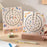 Creative Desk Calendar Wooden Rotating Perpetual Calendar for Home Office Desktop Decor, without Sticker - 5