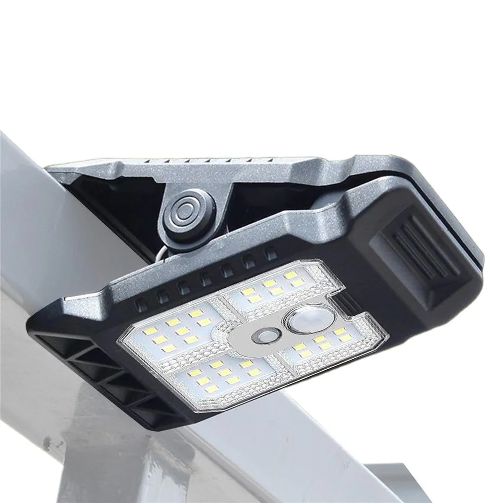 YD-21A Waterproof Solar LED Outdoor Light Clip-On Motion Sensor Wall Lamp for Garden Courtyard - 1