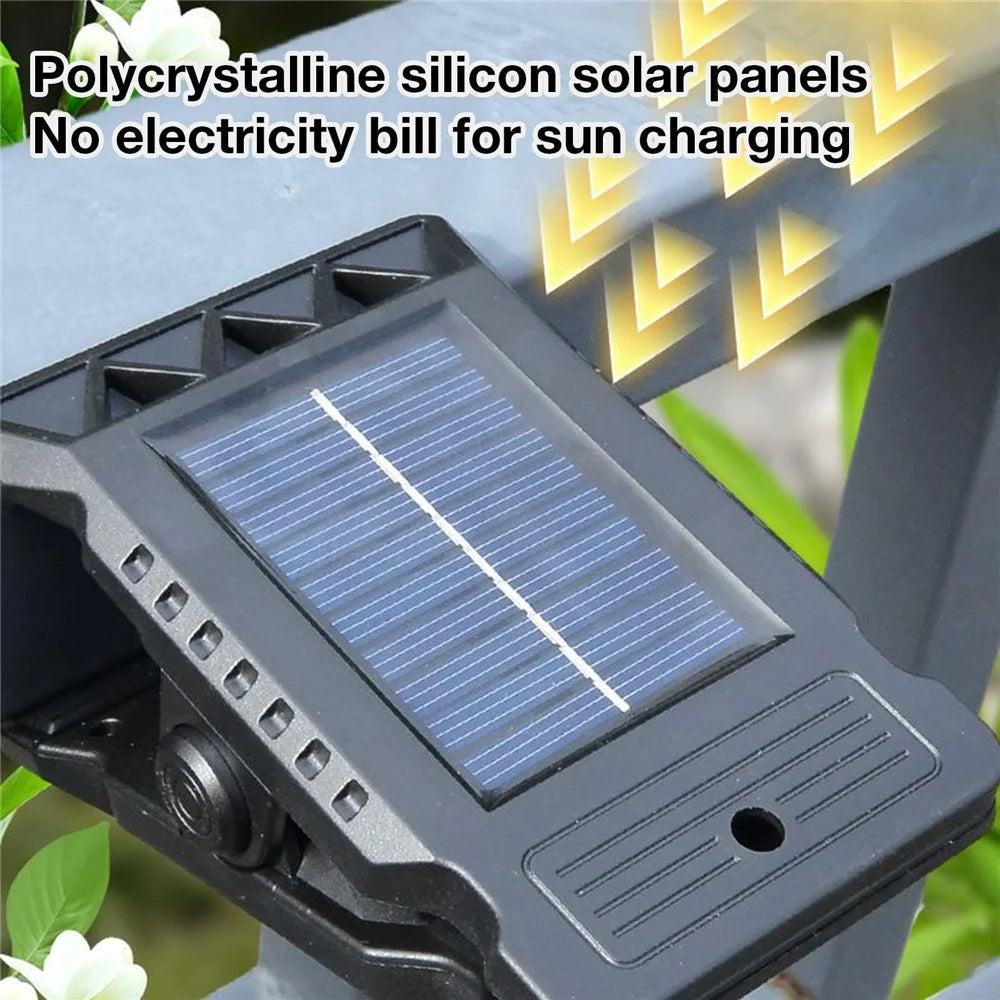 YD-21A Waterproof Solar LED Outdoor Light Clip-On Motion Sensor Wall Lamp for Garden Courtyard - 6
