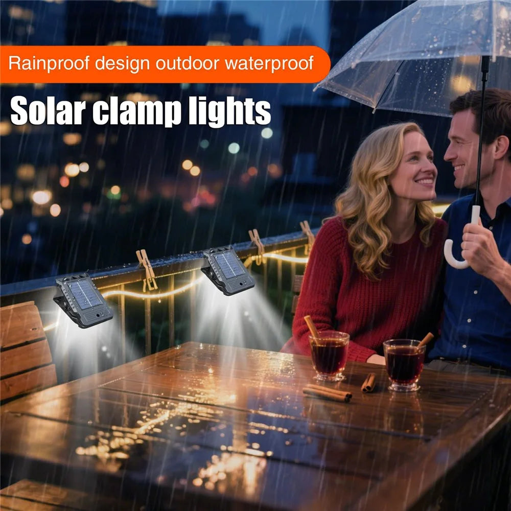 YD-21A Waterproof Solar LED Outdoor Light Clip-On Motion Sensor Wall Lamp for Garden Courtyard - 7