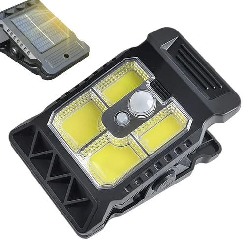 YD-21B Waterproof COB Motion Sensor Solar Light Clip-On Outdoor Wall Lamp for Garden Courtyard - 1