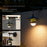 TJ-226 Outdoor Solar Powered Garden Light USB Rechargeable LED Motion Sensor Wall Lamp for Yard Patio - 3