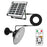 Single Head Solar Outdoor Wall Light with Remote Control Motion Sensor Lamp for Garden / Garage / Patio - 2