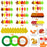 131Pcs Fall Wreath Craft Kit Thanksgiving Art Supplies DIY Felt Set - Multi-color - 1