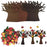 96Pcs DIY Felt Tree Craft Kit Fall Thanksgiving Party Gift Home Decor - Multi-color - 1