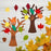 96Pcs DIY Felt Tree Craft Kit Fall Thanksgiving Party Gift Home Decor - Multi-color - 5