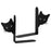 2Pcs Peeping Cat Metal Bookend Cute Cat Desk Decorative Bookend Bookshelf Decoration - Full-face Cat - 1