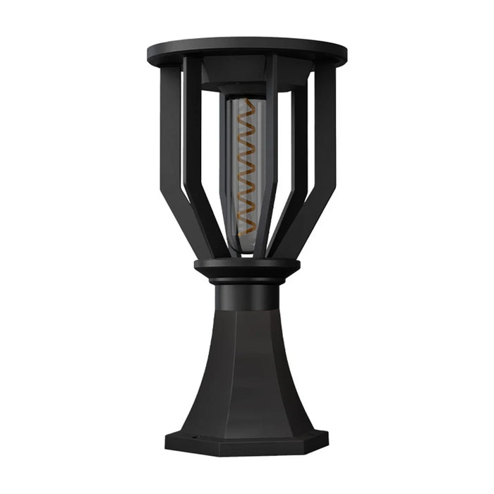 Solar Post Cap Light with Trophy Base Outdoor Waterproof Solar Powered Fence Gate Pillar Lamp - 1