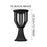 Solar Post Cap Light with Trophy Base Outdoor Waterproof Solar Powered Fence Gate Pillar Lamp - 7