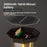 Wall Mounted Flaming Mountain Effect Solar Light Waterproof COB Landscape Lamp for Garden  /  Patio  /  Pathway - 4