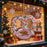 Glitter Pretzel Christmas Ornament Holiday Tree Decoration Cookie Shape Hanging Decor - 2