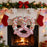 Glitter Pretzel Christmas Ornament Holiday Tree Decoration Cookie Shape Hanging Decor - 4